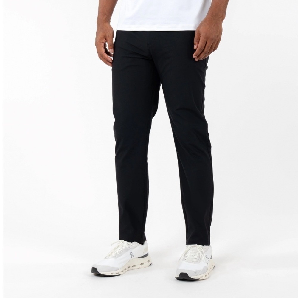 Rhoback Delta Performance Pants Midnight Black 34x34 Golf Trousers New